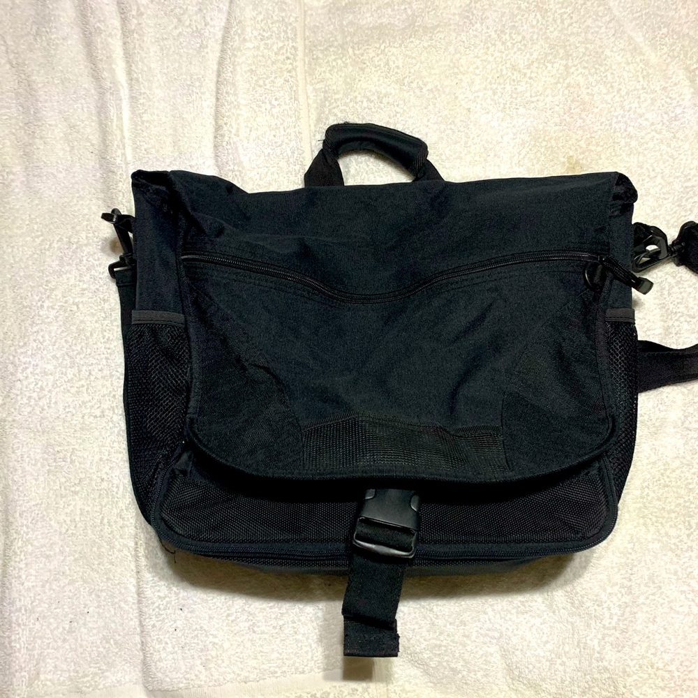 Piper Gear Black Satchel Bug out Bag Carry On Luggage Shoulder Bag Or Hand Carry